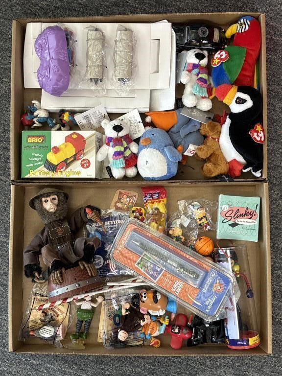Beanie Babies, Looney Tunes Stamp Pen, and More