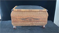 Woven Storage Bench / Trunk