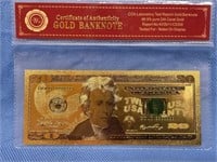 2006 $20.00 Gold Banknote