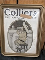 FRAMED COLLIERS PRINT