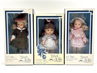 (3) Tiara Dolls by Playmates Dolls in Original
