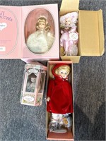 (4) Vintage Dolls in Boxes : Effanbee Li’l