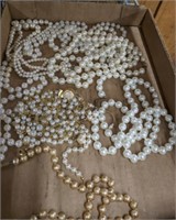 PEARL LOOK COSTUME JEWLERY