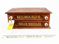Walnut Milward's Helix Needles 2 Drawer