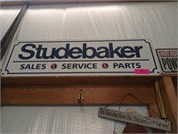 Metal Studebaker sign 9x30, Hot Rod Power Tour