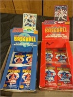 1988 & 1989 UNOPENED WAX PACKS