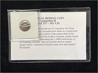 Imperial Roman Coin with COA