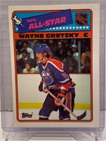 Wayne Gretzky 1988 Topps Allstar Sticker