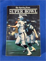 1981 Super Bowl Book