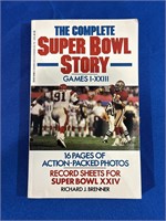 Super Bowl Story book