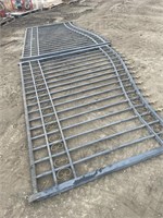 Metal gate for 18ft opening approximately 6ft