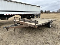 2003 14ft Flat Deck Trailer