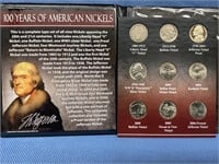 100 years of American Nickels