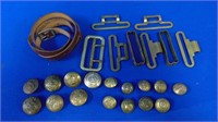 Military Buttons And Buckles