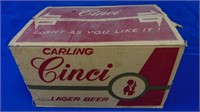 Carling Clnci Vintage 2 - 4 Case Of Beer ( Empty )