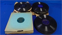 Large Lot Of 78 Rpm Records, Decca, Brunswick,