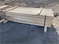 200 pcs - 1" x 4" x 8' Spruce Lumber