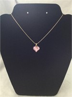 Pink Heart necklace