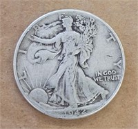 1942 WALKING LIBERTY HALF DOLLAR