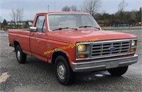 1986 Ford F-150 2WD SINGLE CAB, LONG BED