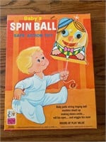 Sealed toy 1969 Baby’s Spin-ball safe action toy