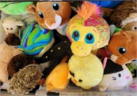 CRATE OF PLUSH TOYS