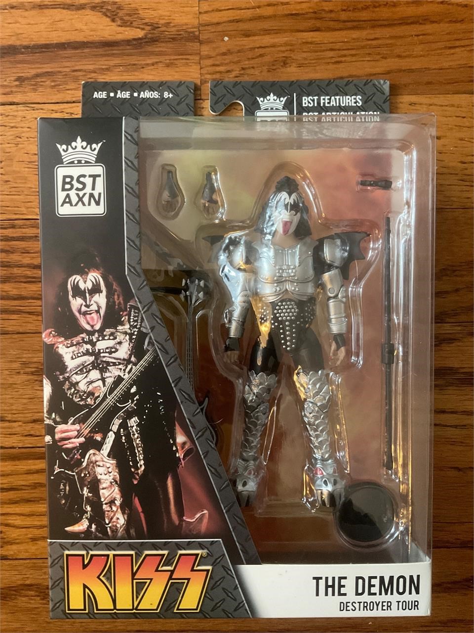 Kiss.  The demon destroyer tour sealed action toy
