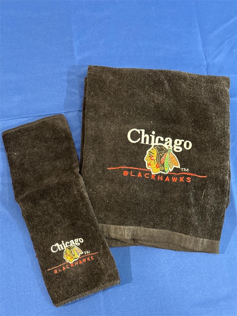 Chicago Blackhawks Towel and wash rag set