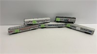 HO scale AMTRAK trains: combine, passenger,