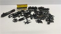 HO scale parts and pieces of trains