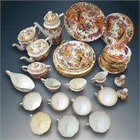 49 Pc Set Of Royal Crown Derby Porcelain China "Ol