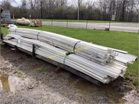 E. Over 30pcs 16’ long with aprox 150 pcs 5”x16’