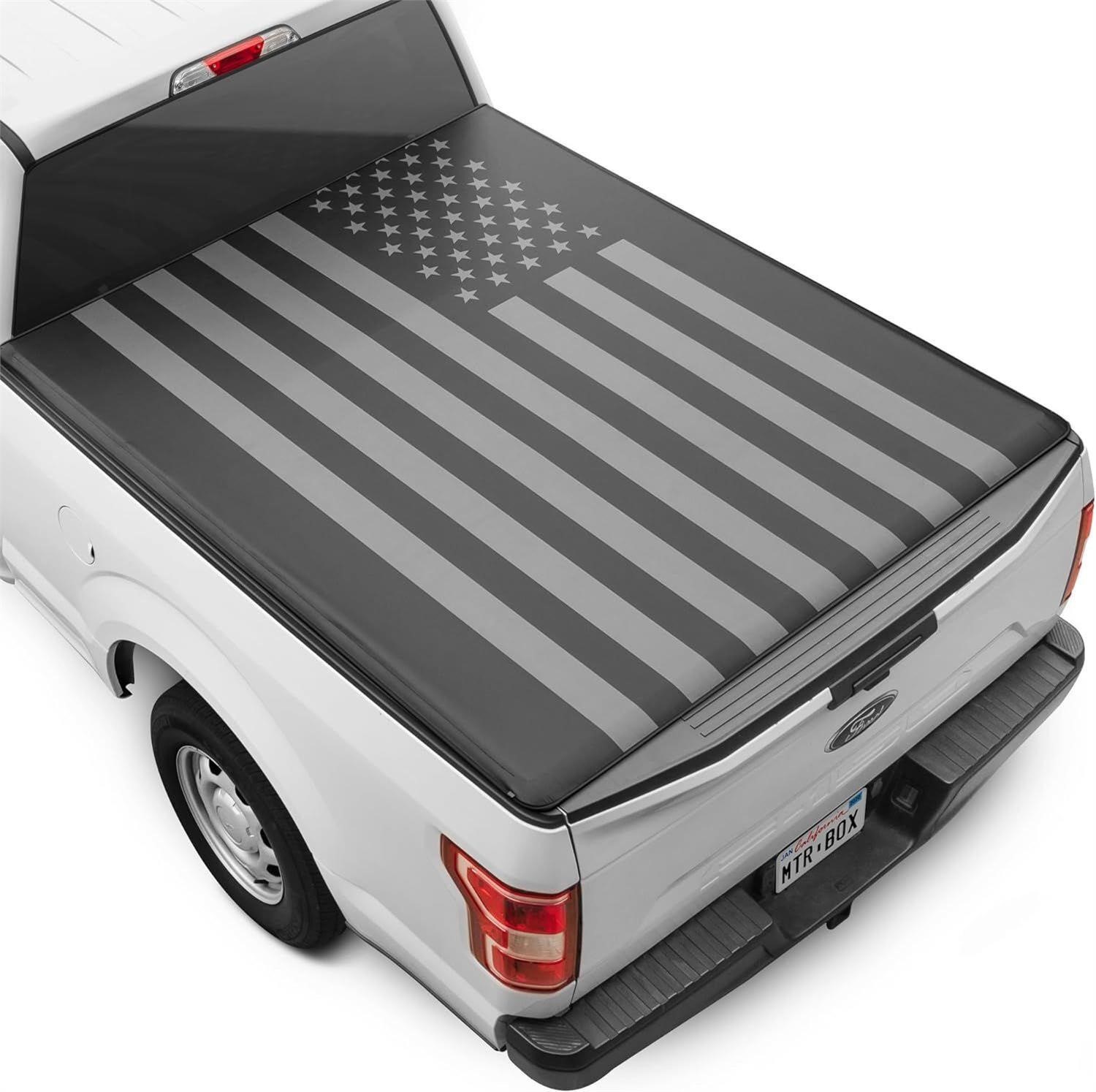 Soft Roll-Up Truck Tonneau Cover for Ford F-150