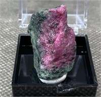 natural Myanmar Fluorescent Ruby - 21mm x 27mm