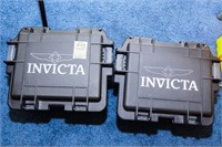 (2) Invicta Watch Diver Storage Boxes