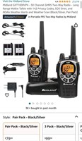 Midland GXT1000VP4-50 Channel GMRS Two-Way Radio