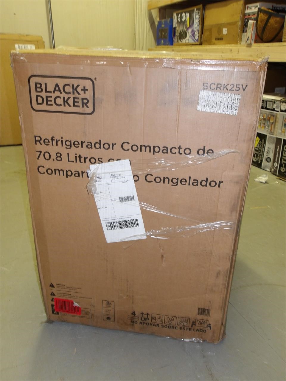 Black and Decker 2.5 Cu Ft Compact Fridge