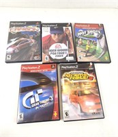 GUC Assorted PS2 Video Games (x5)
