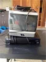 Dish box and RCA TV