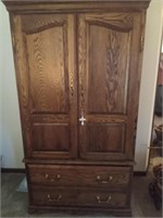 Traditions Armoire with two drawers 
79x40x24