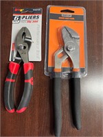 6" Slip Joint Pliers AND 8" Grove Joint Pliers