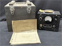 1944 Output Meter CWI-60ABJ W/ Transit Box