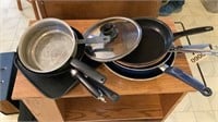 Assortment of Skillets and Misc.
