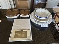 Corningware Set, Platters, Baking Dishes