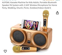 Karaoke Machine for Kids Adults