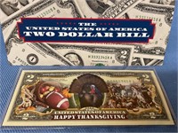 2023 $2 Happy Thanksgiving Note
