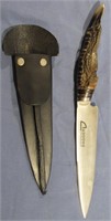 GAUCHO KNIFE W/ OSTRICH NAIL HANDLE