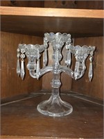 Vintage Royal crystal candelabra Czech Republic