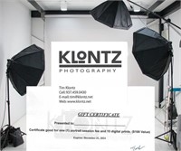 Klontz Photography 1 Session & 10 Digital Photos