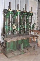 Manning Maxwell Moore 4-Spindle Gang Drill Press
